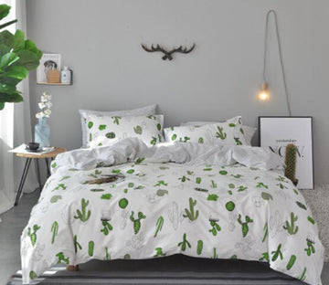 3D Cactus Pattern 20212 Bed Pillowcases Quilt