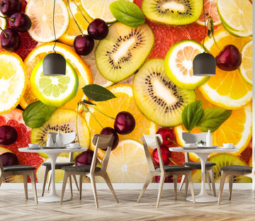 3D Orange Strawberry 1465 Wall Murals Wallpaper AJ Wallpaper 2 