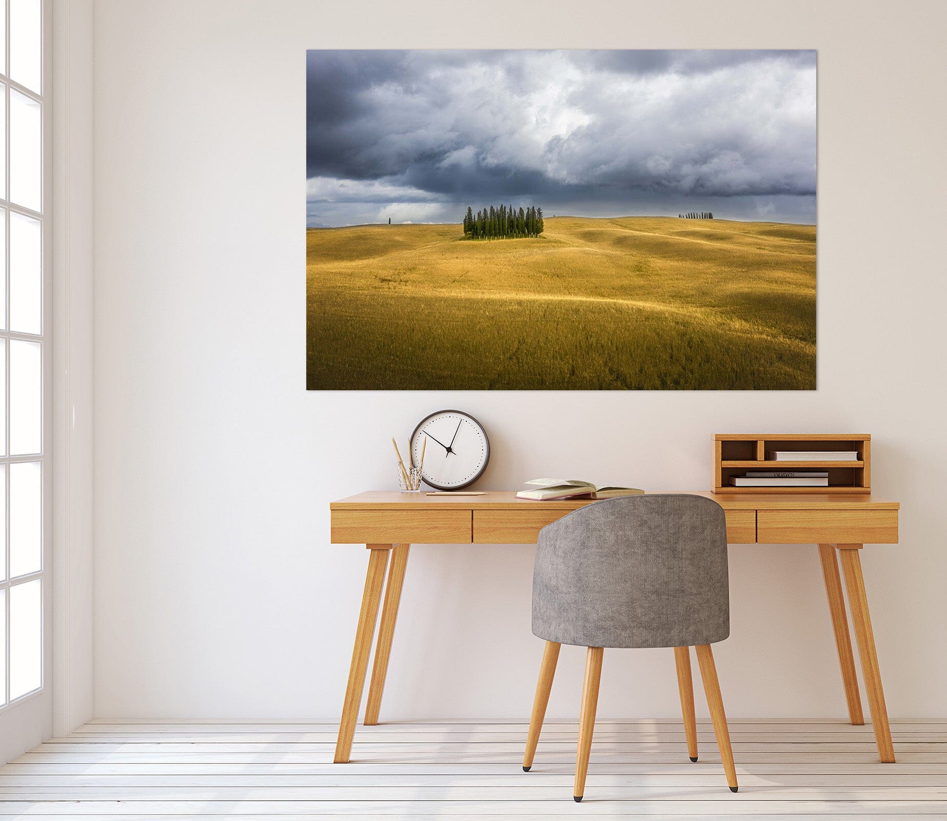 3D Yellow Desert 178 Marco Carmassi Wall Sticker Wallpaper AJ Wallpaper 2 