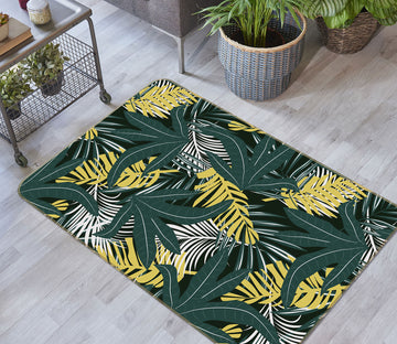3D Leaves 31051 Non Slip Rug Mat