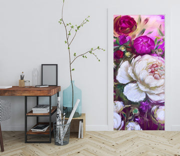 3D Art Flower 3100 Skromova Marina Door Mural