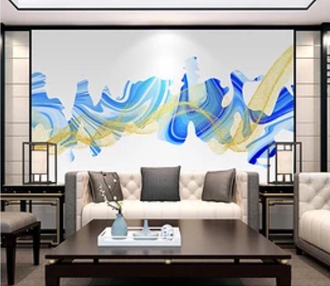 3D Colored Lines 213 Wall Murals Wallpaper AJ Wallpaper 2 
