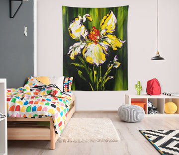3D Yellow Flower 3699 Skromova Marina Tapestry Hanging Cloth Hang
