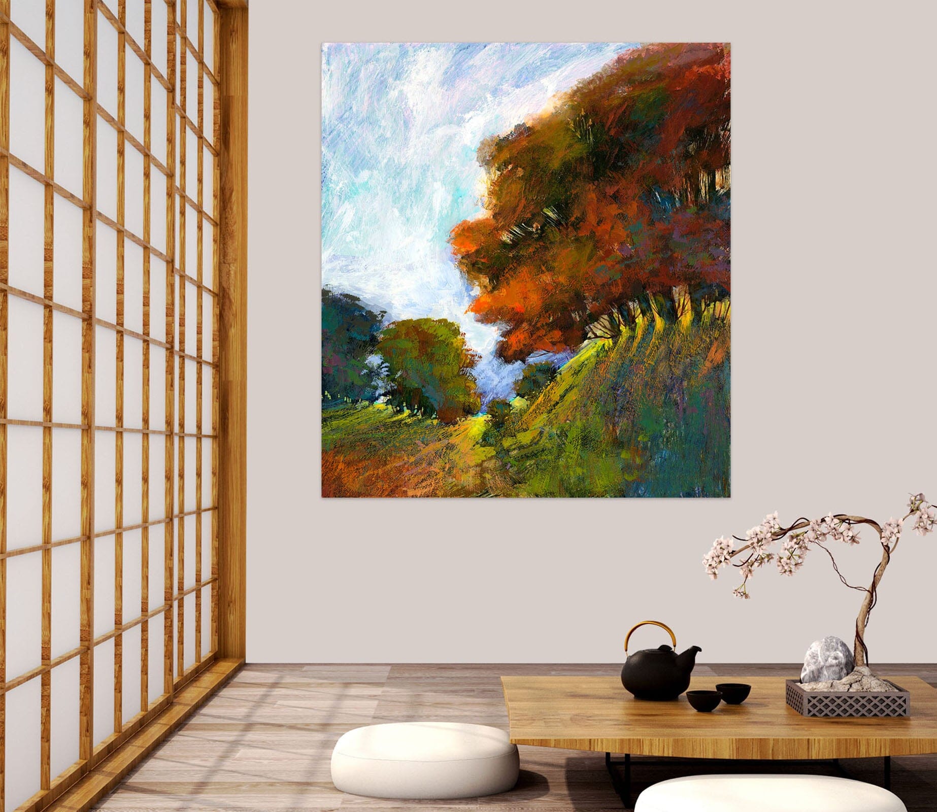 3D Red Maple Leaf 051 Michael Tienhaara Wall Sticker Wallpaper AJ Wallpaper 2 