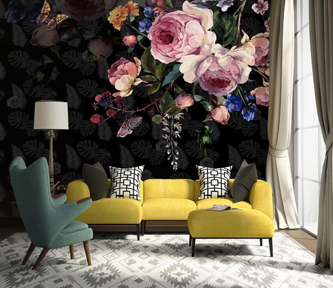 3D Flower 1424 Wall Murals Wallpaper AJ Wallpaper 2 