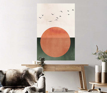 3D Bird Sun 206 Boris Draschoff Wall Sticker Wallpaper AJ Wallpaper 2 