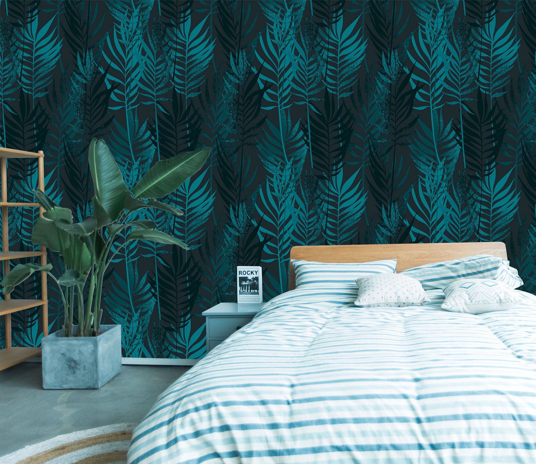 3D Leaf Graphic 42 Wall Murals Wallpaper AJ Wallpaper 2 