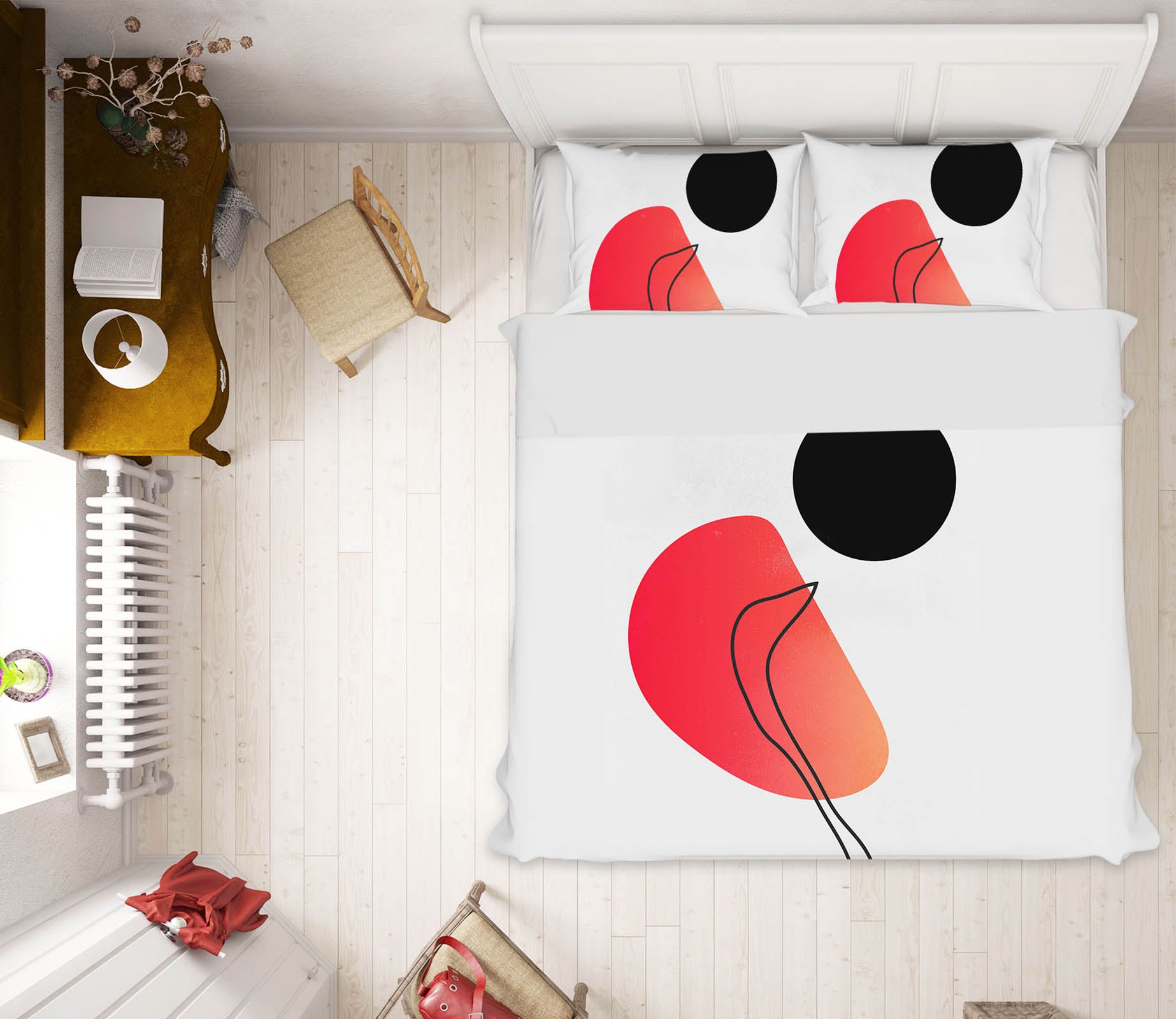 3D Graffiti Circle 104 Boris Draschoff Bedding Bed Pillowcases Quilt