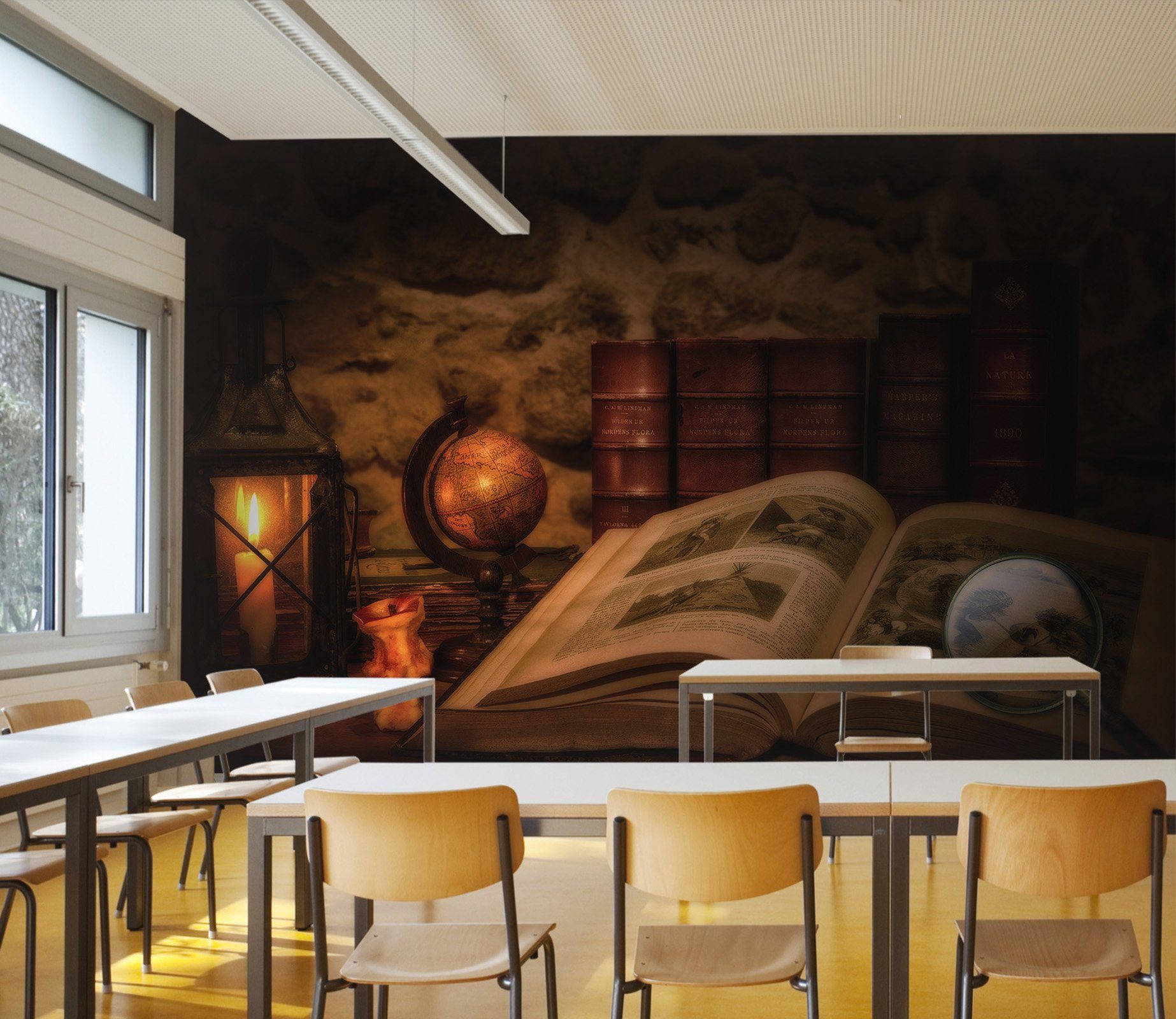 3D books with lights 33 Wall Murals Wallpaper AJ Wallpaper 2 