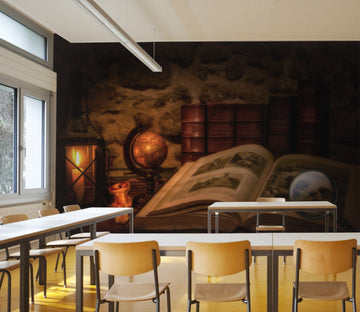 3D books with lights 33 Wall Murals Wallpaper AJ Wallpaper 2 