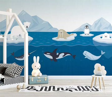 3D Undersea Animals 2215 Wall Murals
