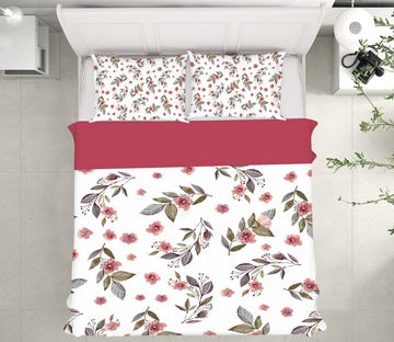3D Safflower Pattern 231 Uta Naumann Bedding Bed Pillowcases Quilt Quiet Covers AJ Creativity Home 