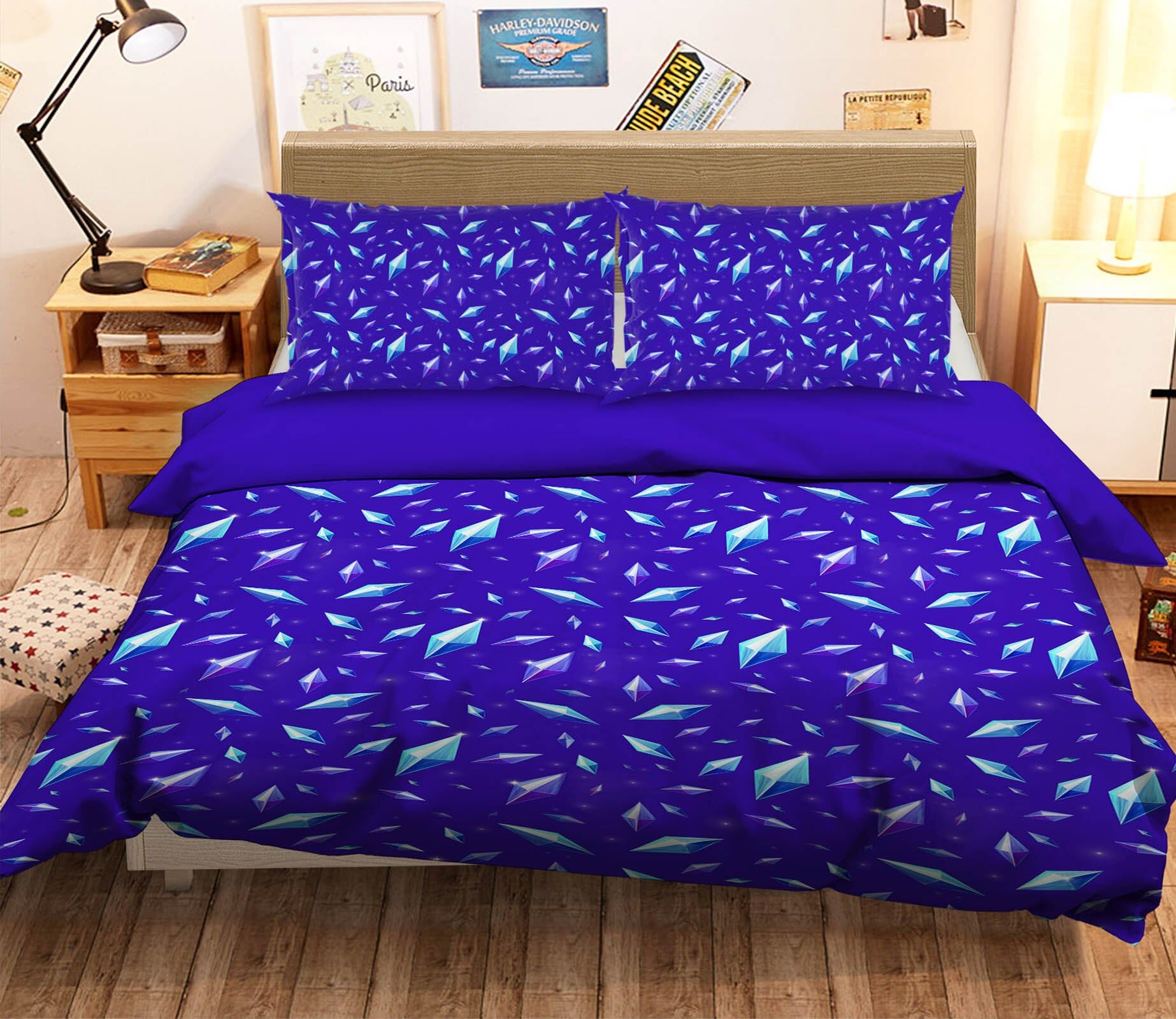 3D Light Spot 107 Rose Catherine Khan Bedding Bed Pillowcases Quilt Quiet Covers AJ Creativity Home 