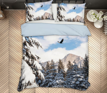 3D Forest Eagle 116 Marco Carmassi Bedding Bed Pillowcases Quilt