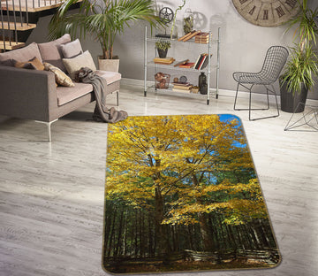 3D Forest 84088 Kathy Barefield Rug Non Slip Rug Mat