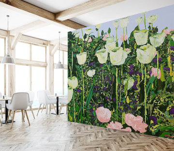 3D Painted Flowers 165 Allan P. Friedlander Wall Mural Wall Murals Wallpaper AJ Wallpaper 2 