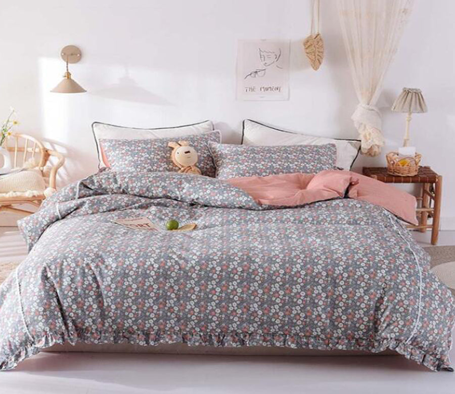 3D Floral 5012 Bed Pillowcases Quilt