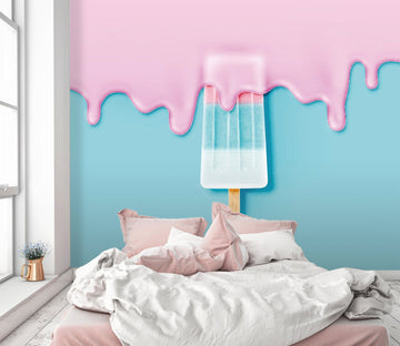 3D Wall Paint Ice Cream 762 Wallpaper AJ Wallpaper 2 