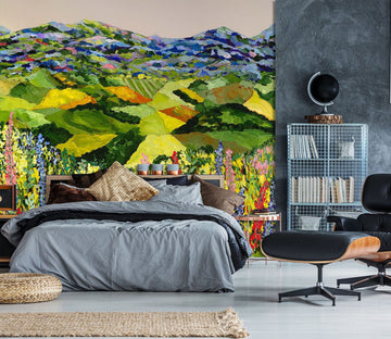 3D Wildflower Valley 139 Allan P. Friedlander Wall Mural Wall Murals Wallpaper AJ Wallpaper 2 