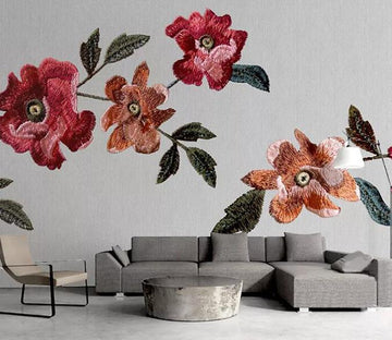 3D Flower 1300 Wall Murals Wallpaper AJ Wallpaper 2 