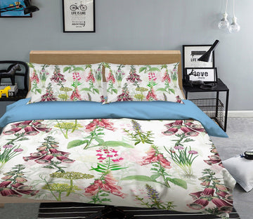 3D Morning Glory 107 Uta Naumann Bedding Bed Pillowcases Quilt Quiet Covers AJ Creativity Home 