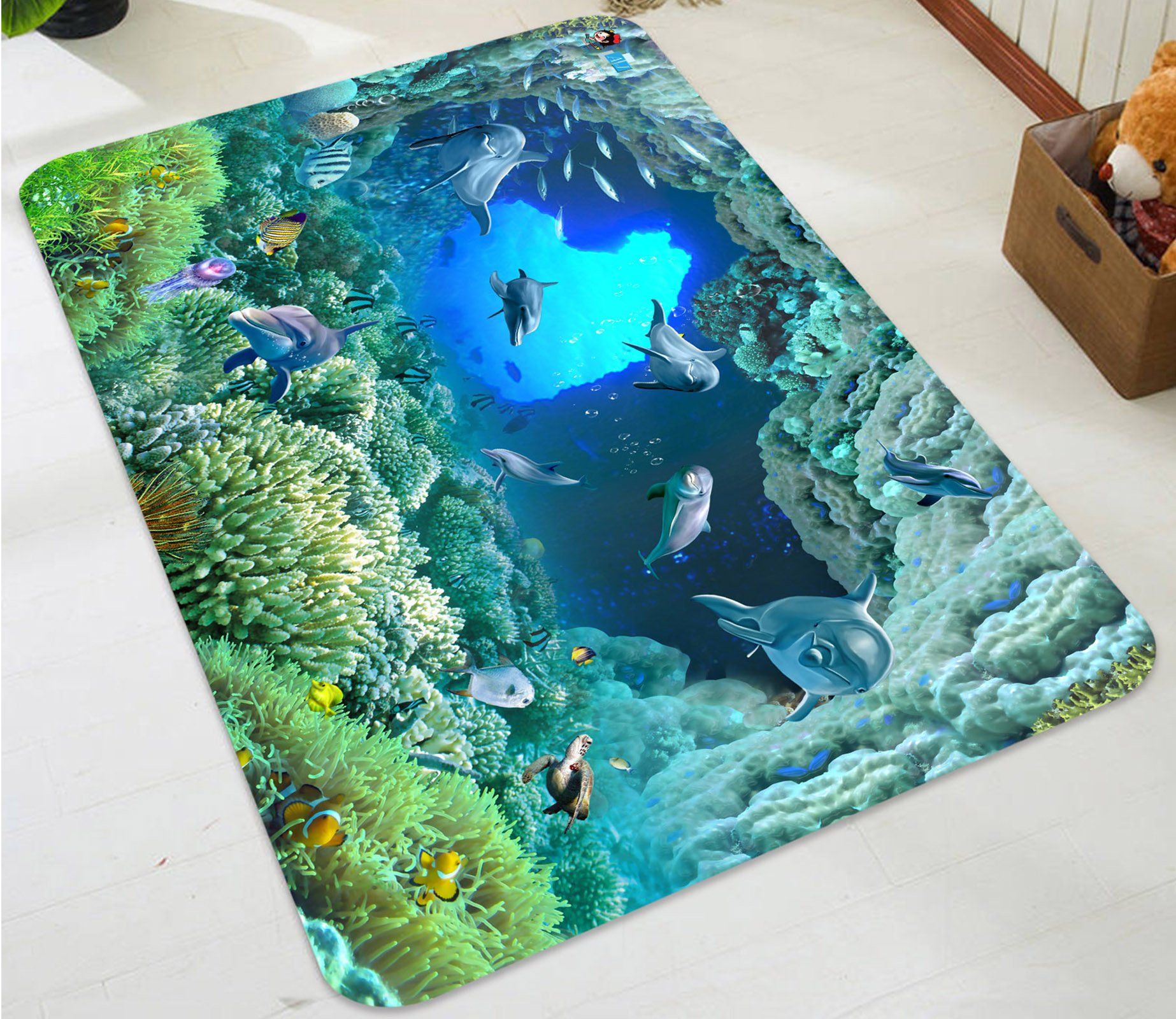 3D Seabed 4267 Non Slip Rug Mat Mat AJ Creativity Home 