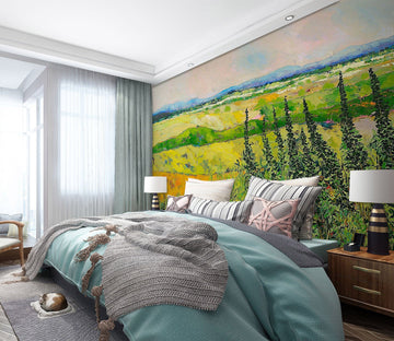 3D Golden Field 157 Allan P. Friedlander Wall Mural Wall Murals Wallpaper AJ Wallpaper 2 