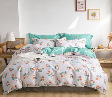 3D Colored Fruits 4132 Bed Pillowcases Quilt