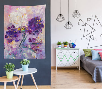 3D Art Purple 3503 Skromova Marina Tapestry Hanging Cloth Hang