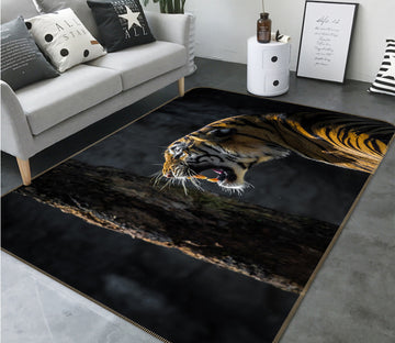3D Trees Tiger 82164 Animal Non Slip Rug Mat