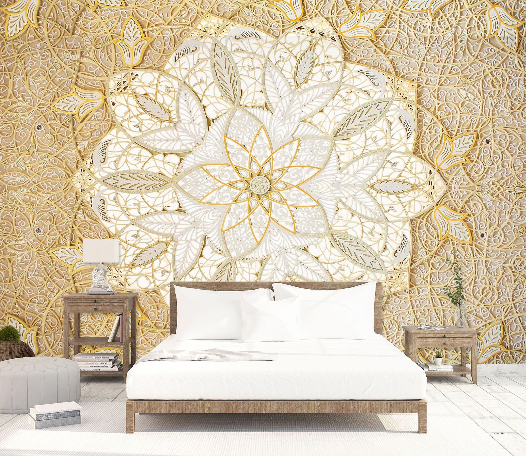 3D Ceiling Pattern 1648 Wall Murals Wallpaper AJ Wallpaper 2 