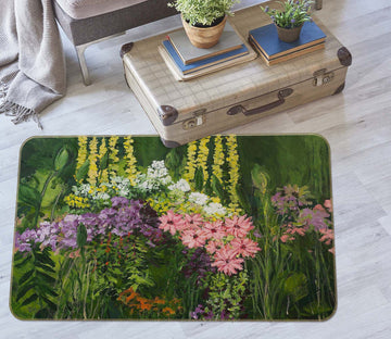 3D Flower Dance 1031 Allan P. Friedlander Rug Non Slip Rug Mat Mat AJ Creativity Home 