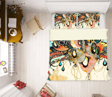 3D Color Pattern 12134 Bed Pillowcases Quilt