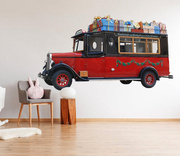 3D Oldtimer RED 0213 Vehicles Wallpaper AJ Wallpaper 