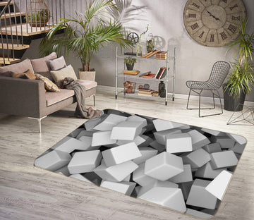 3D Cube 76291 Non Slip Rug Mat