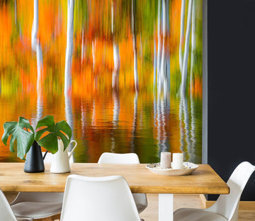 3D Reflection Trunk 1416 Marco Carmassi Wall Mural Wall Murals Wallpaper AJ Wallpaper 2 