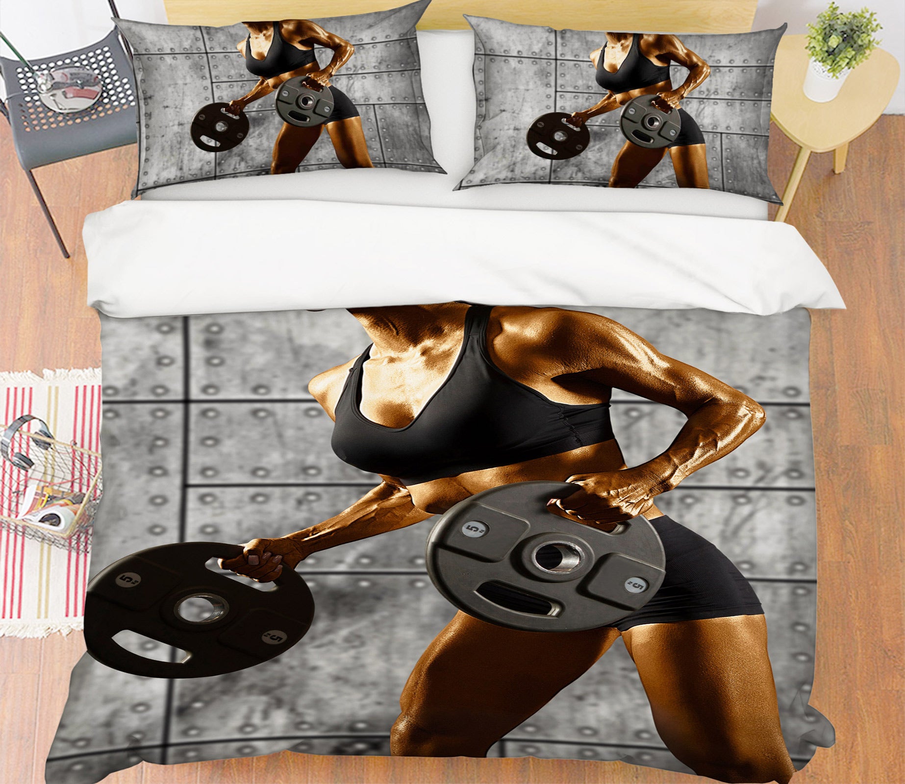 3D Fitness 14181 Bed Pillowcases Quilt