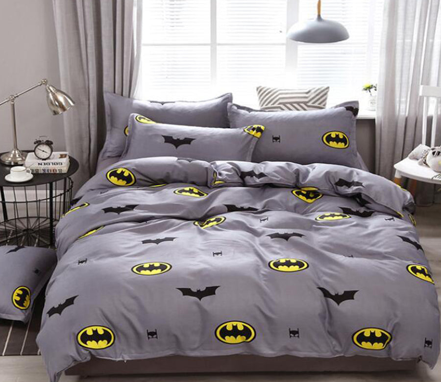 3D Gray Background Batman 12012 Bed Pillowcases Quilt
