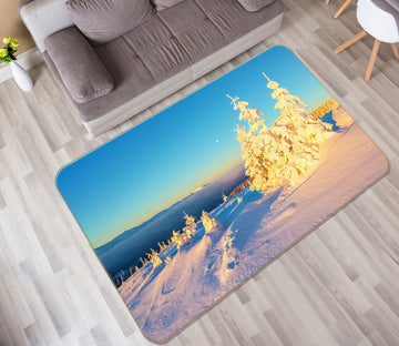 3D Snowfield 35112 Non Slip Rug Mat