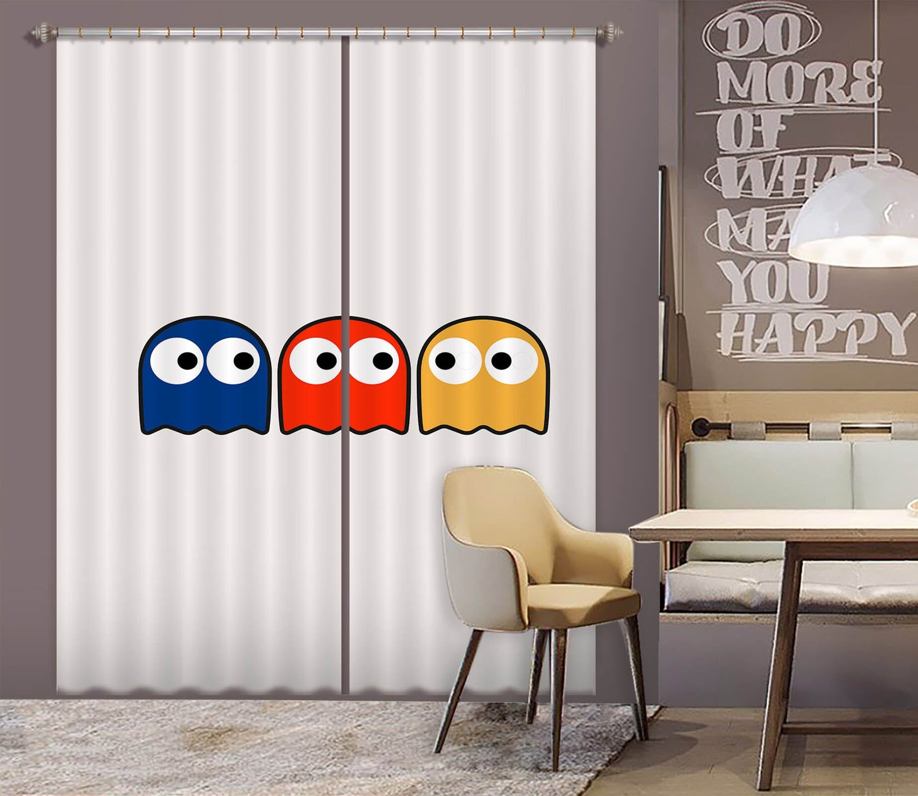 3D Colorful Octopus 1078 Boris Draschoff Curtain Curtains Drapes Curtains AJ Creativity Home 