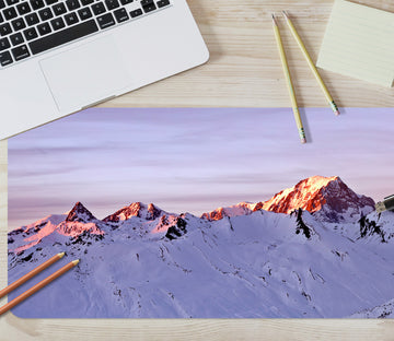 3D Snow Mountain 7701 Assaf Frank Desk Mat