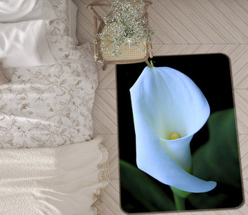 3D Calla Lily 84091 Kathy Barefield Rug Non Slip Rug Mat