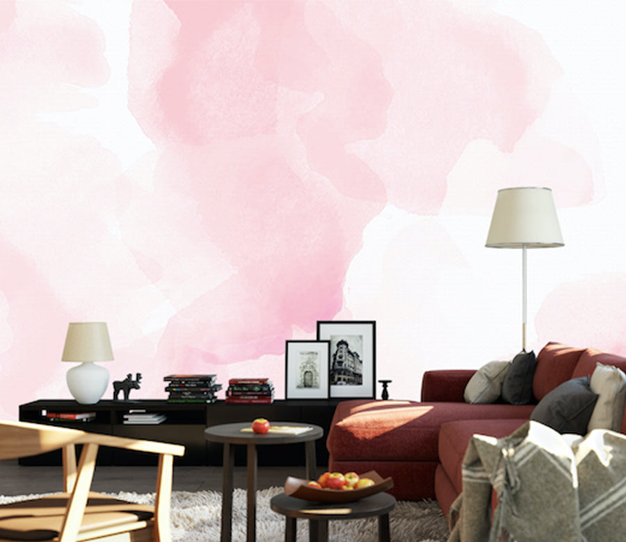 3D Pink Ink Pattern WG079 Wall Murals