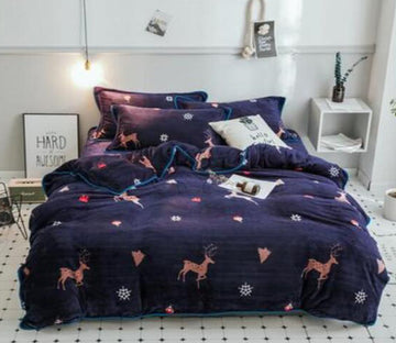 3D Deer 30257 Bed Pillowcases Quilt