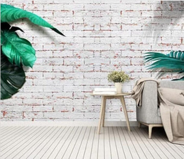 3D Green Leaf 1860 Wall Murals Wallpaper AJ Wallpaper 2 