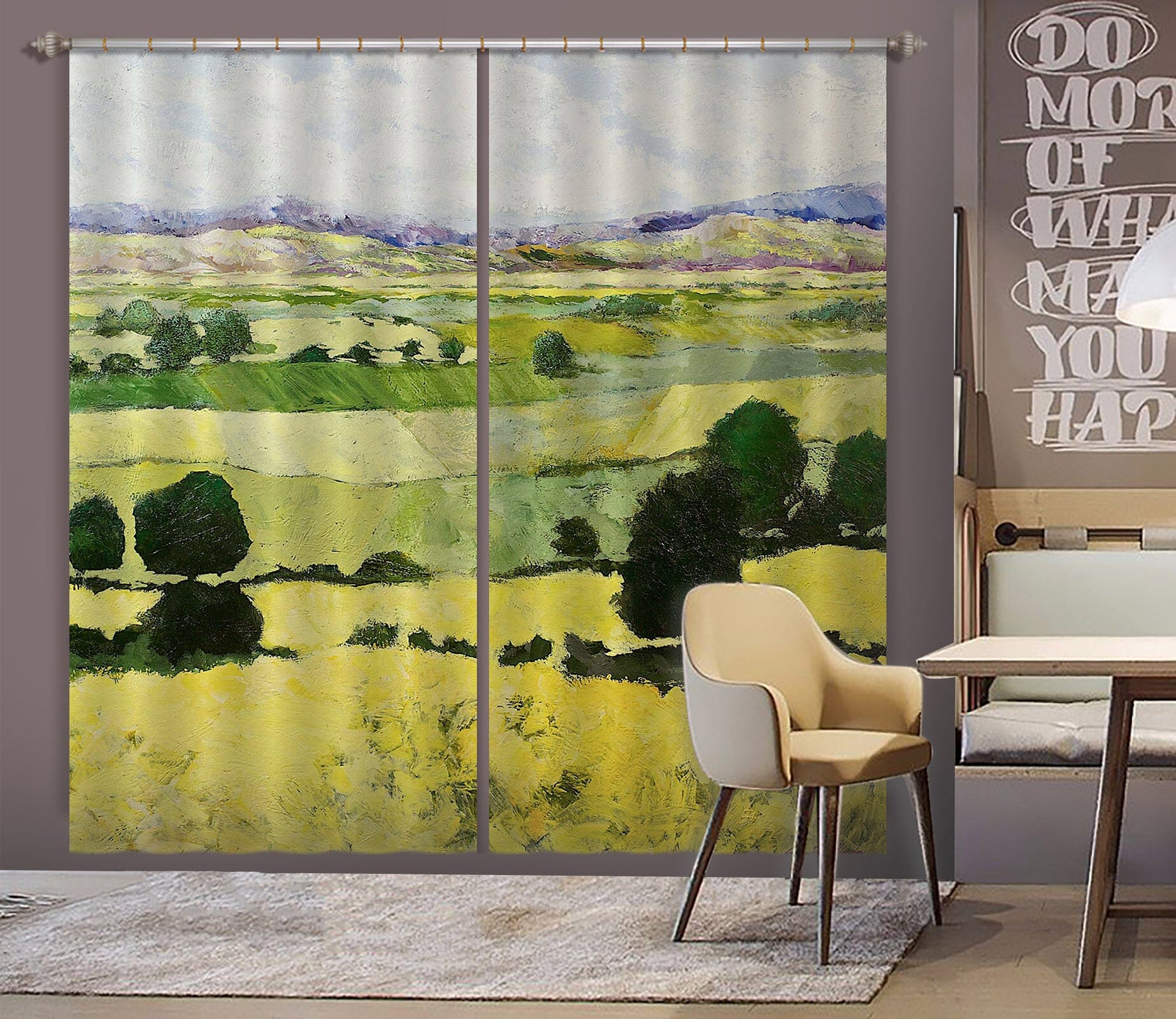 3D Green Meadow 111 Allan P. Friedlander Curtain Curtains Drapes Curtains AJ Creativity Home 