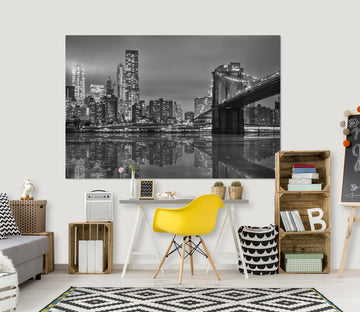 3D Grey City 145 Marco Carmassi Wall Sticker Wallpaper AJ Wallpaper 2 