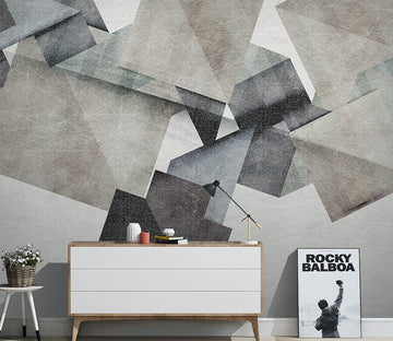 3D Simple Gray WG136 Wall Murals Wallpaper AJ Wallpaper 2 