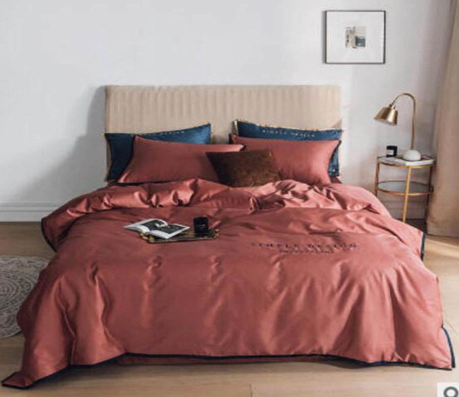 3D Red 50138 Bed Pillowcases Quilt