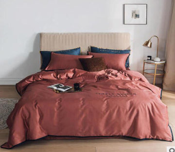 3D Red 50138 Bed Pillowcases Quilt